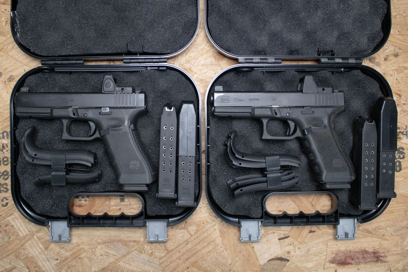 GLOCK 22Gen4 40 S&W Police Trade-In Pistol with Optic